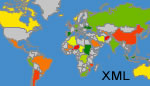 XML World Map with Custom List of Countries