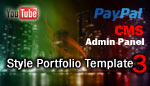 Style CMS Template 3 - admin panel and shopping cart 