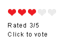 Rating system with JavaScript Rating system with JavaScript