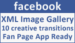 Facebook Template - Fanpage Image Gallery